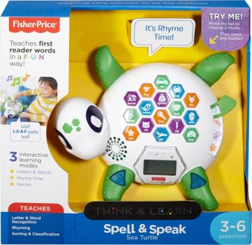 Fisher-Price Think and Learn, Spell and Speak Sea Turtle (Multicolor)