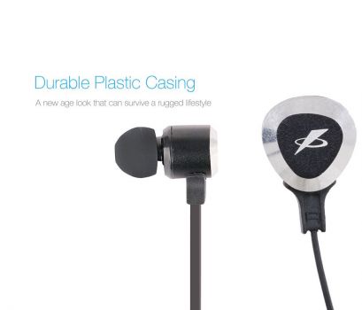 F&D E310 Wired Earphones with Mic (Black)