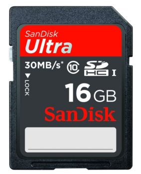 Sandisk Ultra SDHC 16GB Class 10 Memory Card(SDSDU-016G-U46)