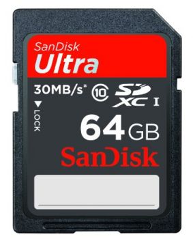Sandisk Ultra SDXC UHS-I 64GB Class 10 Memory Card
