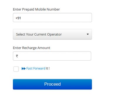 DTH Recharge Rs.100 Cashback on Rs.400 