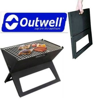 Outwell Brand Cazal Portable Compact Charcoal Grill Barbecue Bbq HD