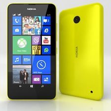 Nokia Lumia 630 Single Sim (Yellow) Mobile