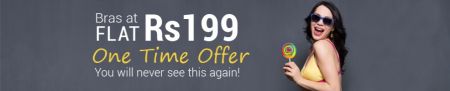 Flat Rs. 199 on Bras 