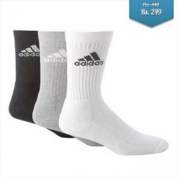 Adidas set of 3 pairs socks - Ankle Length