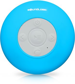 SoundLogic Waterplay Wireless Mobile Speaker (Blue, 1 Channel)