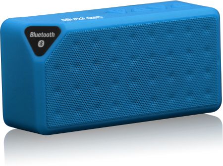 SoundLogic Brick Wireless Mobile Speaker (Blue, 1 Channel)