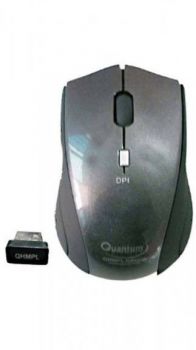 Quantum QHM262W Wireless Mouse (Black)