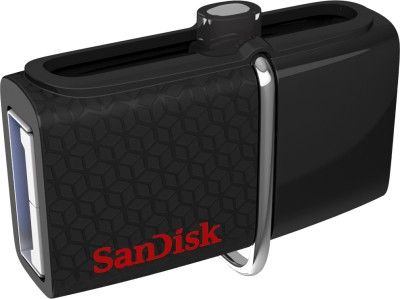 Sandisk Ultra Dual 16 GB 3.0 On-The-Go Pendrive (Black)