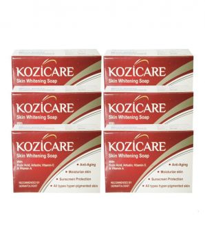 Buy Pack of 6 West Coast Kozicare Skin Whitening Soap and Get 6 Free
