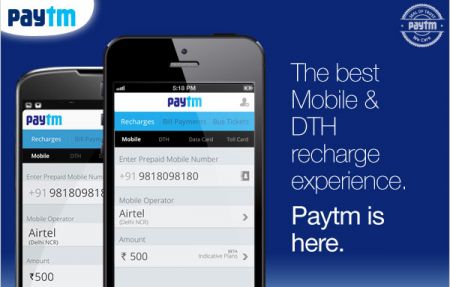 Rs. 50 Cashback on Rs. 100 Mobile Recharge, Bill Payment 