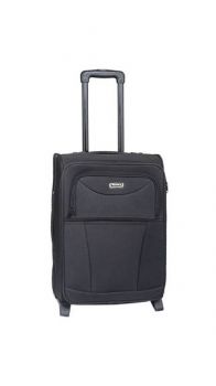 Novex 2W Black Trolly Bag 52 cm (Small Cabin Luggage)