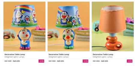 Flat 60% Off on Lamps 