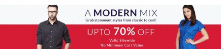 Upto 70% Off on Clothings, Accessories 