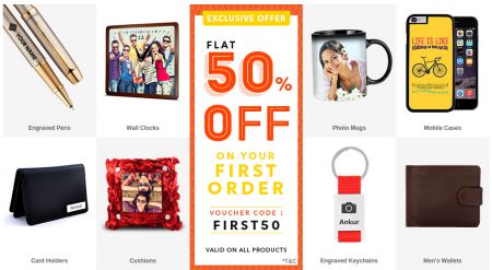 Flat 50% Off on PrintVenue On Your 1st Order 