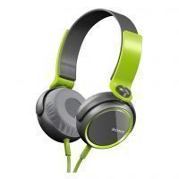Sony Mdr- Xb400 High Power Magnet Stereo Headphones Green