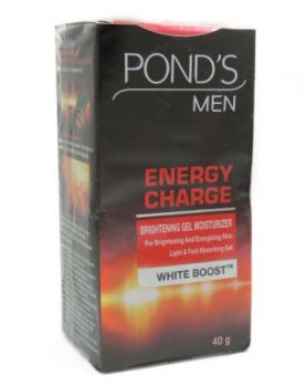 Ponds Men Energy Charge Brightening Gel Moisturizer, 40g