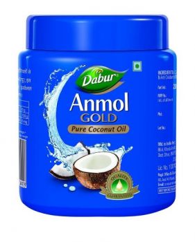 [Thuttu.com] Anmol Gold Pure Coconut Oil, 500ml (Wide Mouth)