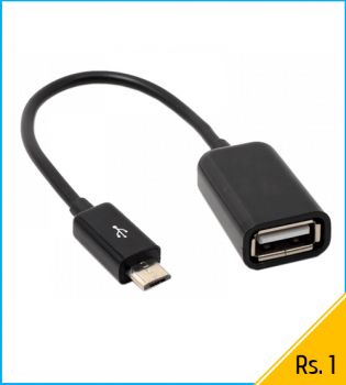 Micro USB OTG Cable for Tablets and Mobiles