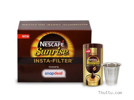 NESCAFE SUNRISE INSTA-FILTER 100g TIN (with Sachet inside)