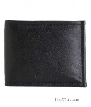 Elligator Black Formal Leather Wallet