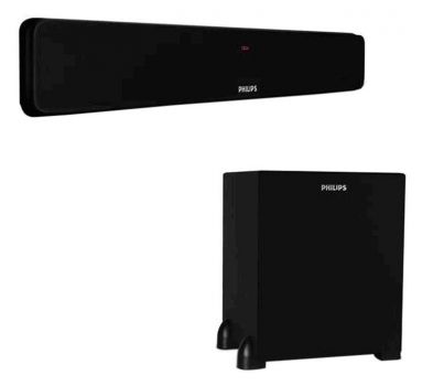 Philips DSP475U Soundbar With Wired Subwoofer