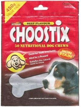 Choostix Beef Dog Treat, 450g