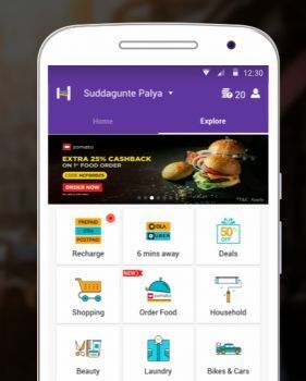 50% Cashback On 1st Zomato Foods Order Via Helpchat 