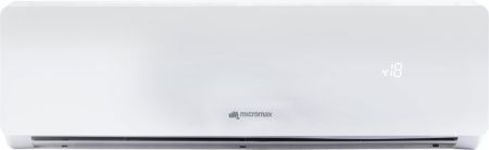Micromax 1.5 Ton 5 Star BEE Rating 2017 Split AC - White(ACS18ED5AS02WHI, Aluminium Condenser)