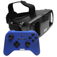 [LD] Lefant 3D VR Virtual Reality Immersive IMAX 360 View Headset Adjustable Strap + Handheld Gaming Controller