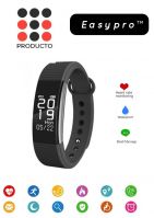 [LD] Easypro™ All Leading Smartphone Compatible Certified Bluetooth FitnessMust-1 Fitness Band with Heart Rate sensor Smart Band and fitness tracker