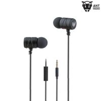 Ant Audio W54B In-Ear Headphones with Mic (Black)