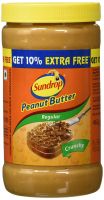 Sundrop Peanut Butter, Crunchy, 462g (with 10% Extra)