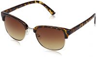Fastrack Gradient Browline/Clubmaster Men's Sunglasses - (C088BR2|54|Brown Color)