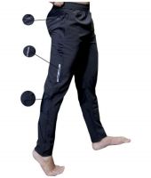 Nike Black Polyester Lycra Trackpants Size M & L