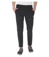 Adidas1 Black Polyester Lycra Trackpants
