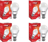 Eveready 9 W B22 LED Bulb  (White, Pack of 4)