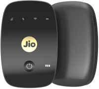 JioFi M2S Wireless Data Card  (Black)