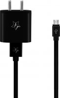 Flipkart Smartbuy Duo 3.4A Dual Port Charger with Fast Charge Cable  (Black)