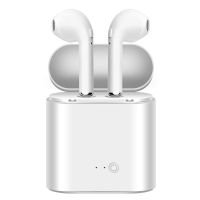 i7S TWS Twins Bluetooth 4.2 Dual Wireless Stereo Airpods with Charging Dock,