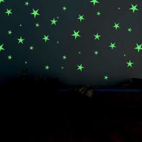 Takson Sales 50 nos. of Night Glowing Radium Magic Stars For Kids Rooms