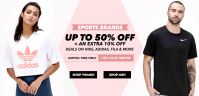 Upto 50% Off & Extra 10% off on Sports Brands 