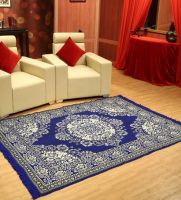 Ethnic Motif Cotton 6 x 4.5 feet Machine made Carpet by Status