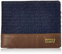Upto 65% Off + Upto 20% Coupon Discount + 15% Cashback on Levi's Leather Men's Wallets 