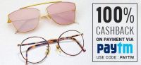 100% Cashback (Upto Rs. 1500) on Eye Glasses & Sunglasses 