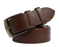 Brown Leatherite Belt For Mens                                            