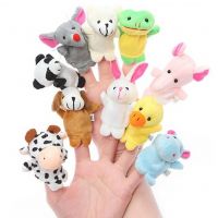 [Pre Pay] House of Quirk 10Pcs Animal Finger Puppets                                            