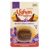 Organically Grown Afghan Saffron/Kesar (1g) [Good Quality]