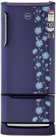 Godrej 225L 4 Star Direct Cool Single Door Refrigerator (RD EDGE DUO 225 PD INV4.2, Erica Blue, Base Stand with Drawer, Inverter Compressor)