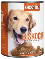 Choostix Biskochi, Chicken and Liver, 450 g